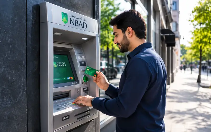 NBAD Balance Check Through an ATM
