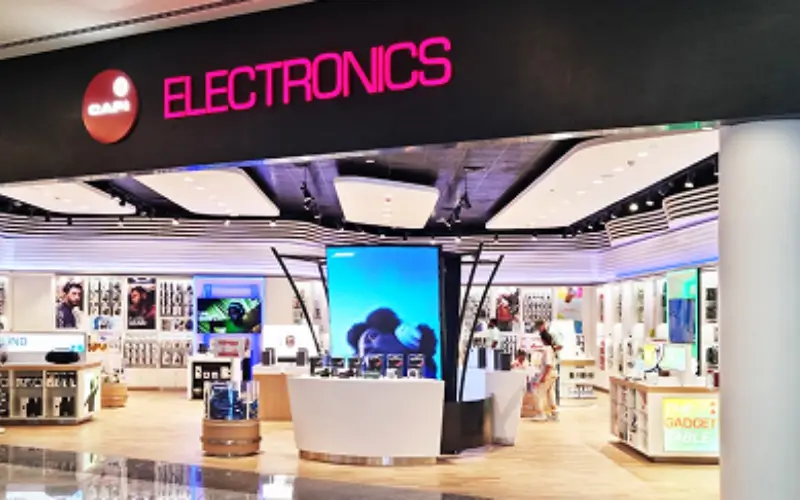 Electronics shop at Etihad Mall